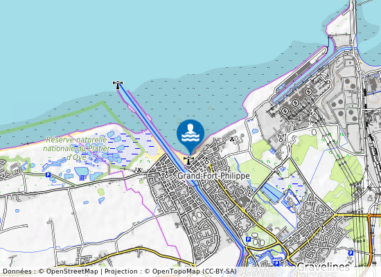 Poste De Secours De Petit-Fort-Philippe sur la carte