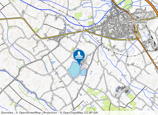 Longue Les Youis sur la carte