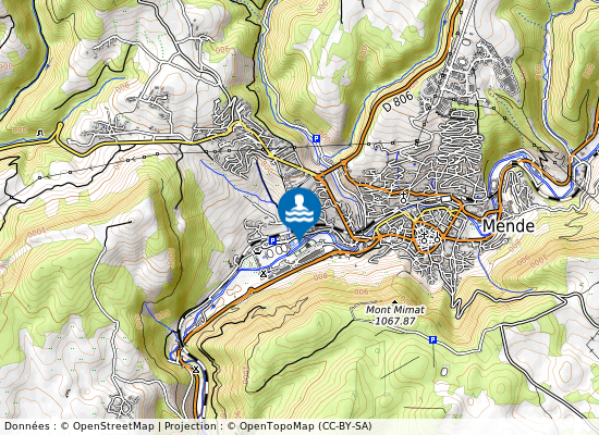 Parc Wunsiedel sur la carte