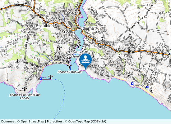 Lezarouan sur la carte