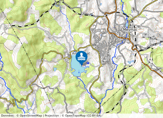 Lac De Sechemailles sur la carte