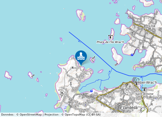 Pors Mateano sur la carte