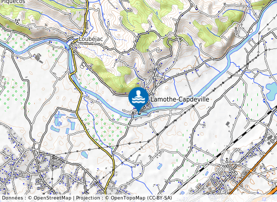 Ardus Plage sur la carte