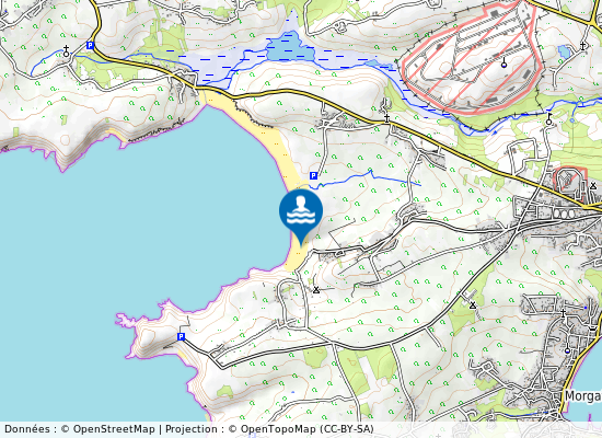 Goulien sur la carte