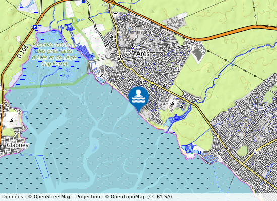 La Conche St Brice sur la carte