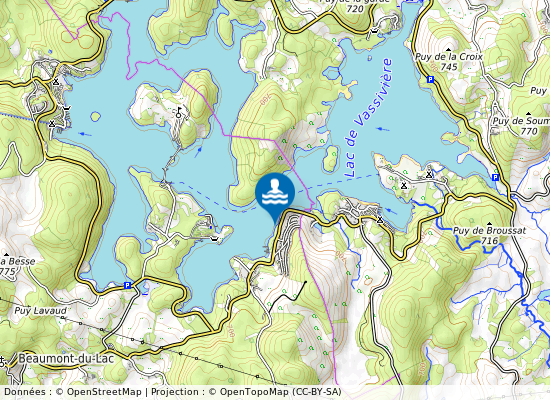 Nergout sur la carte