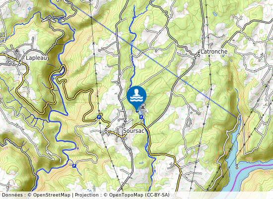 Pont Aubert sur la carte