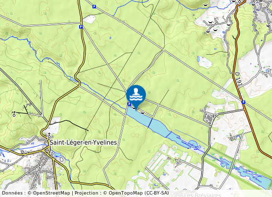 Base De Loisirs Des Etangs De Hollande sur la carte