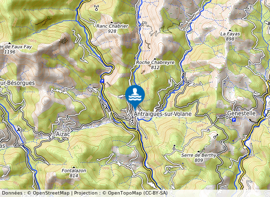 Le Mas Au Plan D Eau Du Pal sur la carte