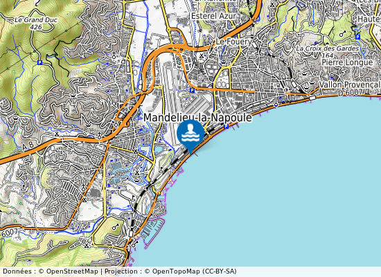 Sud Aviation sur la carte