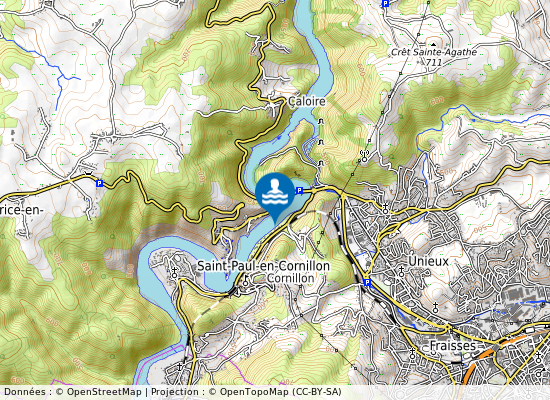 Ret.grangent - Vigie Mouette sur la carte