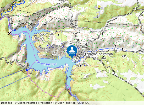 Deuxieme Anse Apres La Base Nautique sur la carte