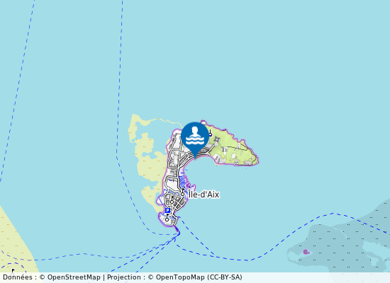 Plage De L Anse Du Saillant sur la carte