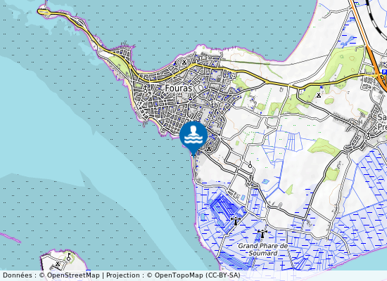 Plage De L Esperance sur la carte