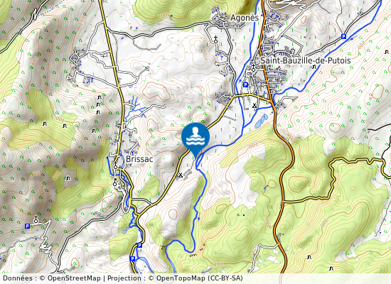 Herault-Anglas sur la carte