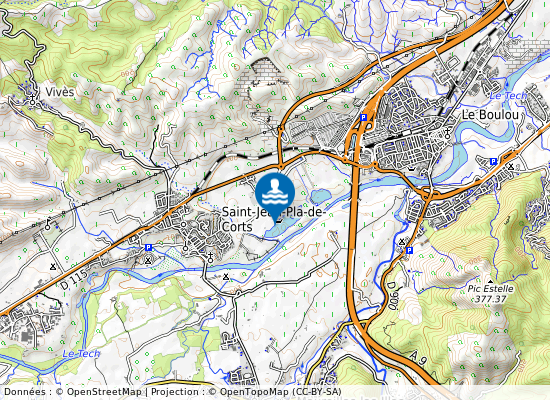 Centre Naturel De Loisirs Et Sports Nautiques sur la carte