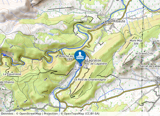 Saint Jean Sur L Orbieu sur la carte