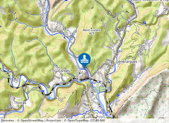 Le Mas Du Pont sur la carte