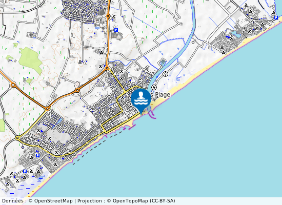 Allee De Gaulle sur la carte