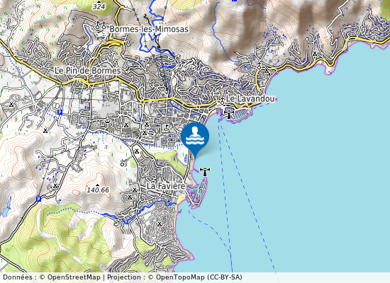 Plage Batailler (Poste De Secours) sur la carte