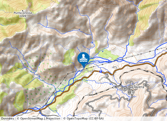 Pont De Vignale sur la carte