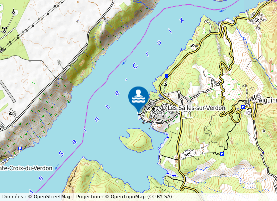 Poste De Secours Margaridon sur la carte