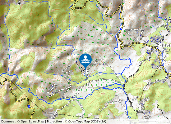 Alzu Di Gallina sur la carte