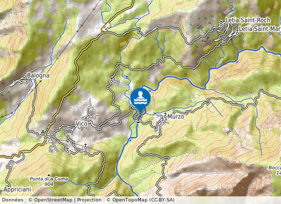 Pont De Belfior sur la carte