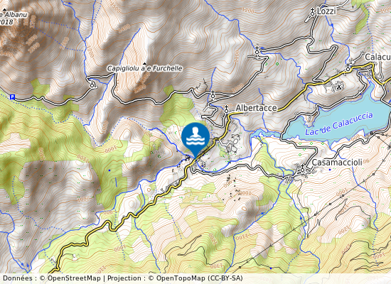 Ponte Altu sur la carte