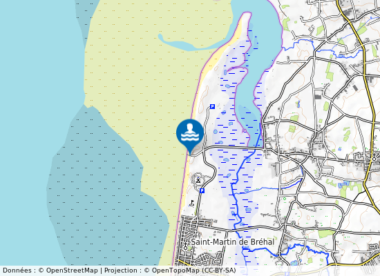 Face A La Route Submersible sur la carte