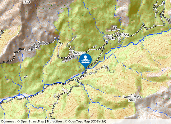 Piscines Pont D Azzana sur la carte