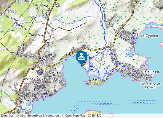 Baie De Stagnoli Est sur la carte