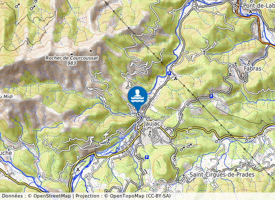 Le Lignon Au Lieu Dit La Turbine sur la carte