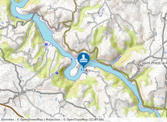 Ret.villerest - Arpheuilles sur la carte