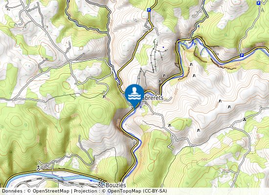 Moulin De Cabrerets sur la carte