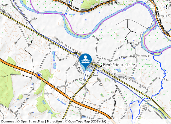 Plan D Eau Communal sur la carte