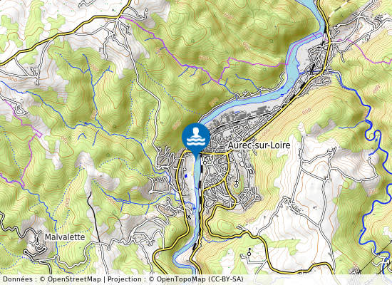 Base Multisports sur la carte