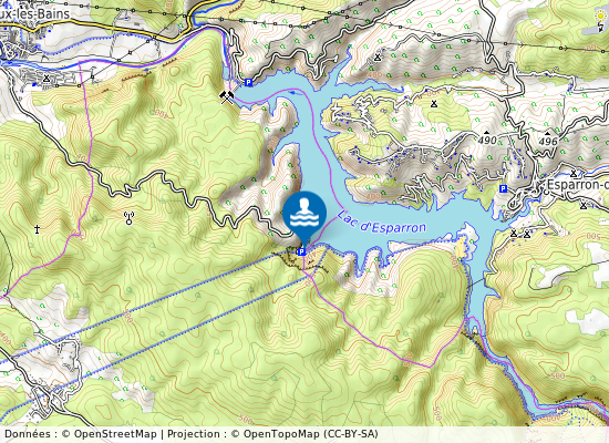 Baignade De Saint Julien sur la carte