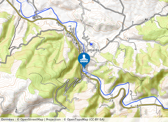 Plan D Eau Des Zizines sur la carte