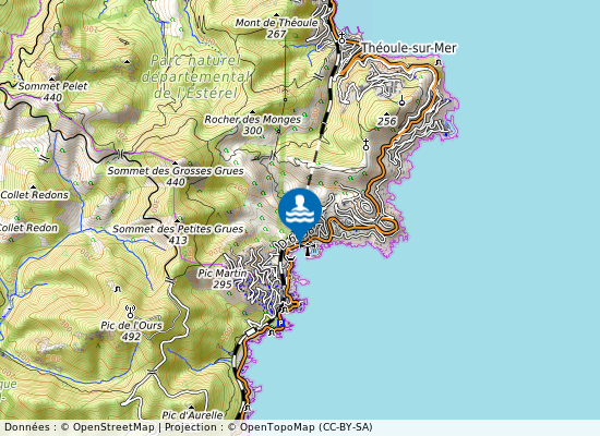 La Figueirette sur la carte