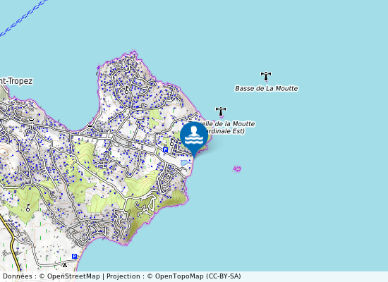 Les Salins sur la carte