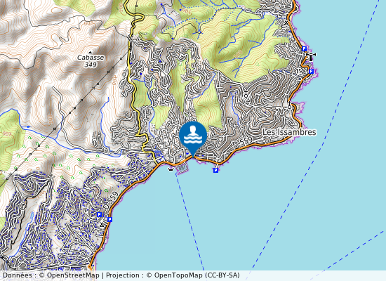 Vallons Des Massels Peirras sur la carte