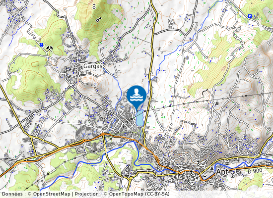 Plan D Eau De La Riaille sur la carte