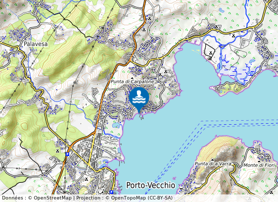 Sporting Marina Di Fiori sur la carte