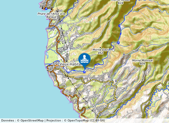 Vallee Verte sur la carte