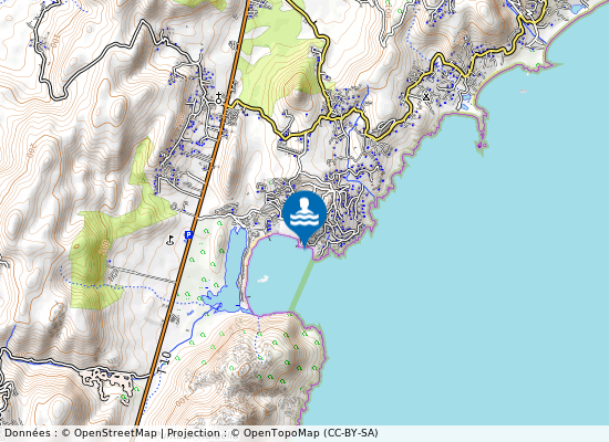 Santa Giulia Marine sur la carte