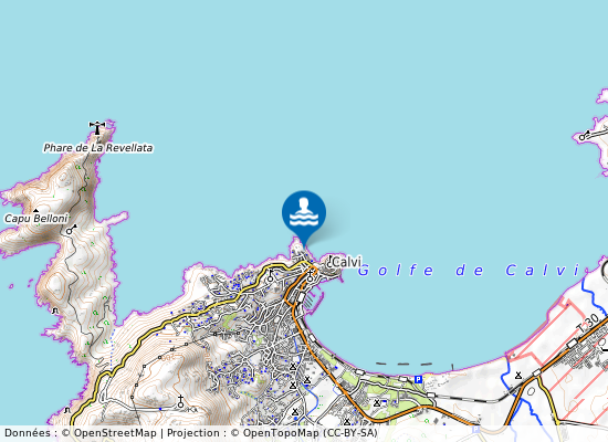 Pointe St Francois sur la carte