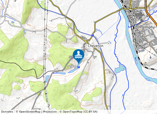 Zebulle Parc sur la carte