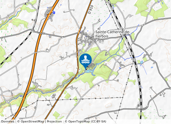 Parc De Fierbois (Reserve Camping) sur la carte