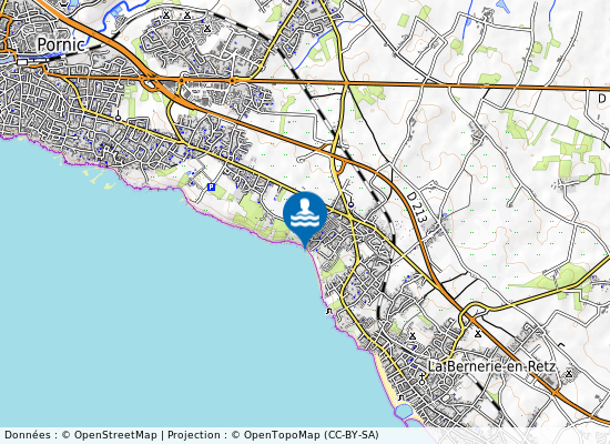 La Boutinardiere sur la carte